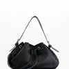Black leather bag - Pomelie
