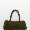 Green suede bag - Fernanda