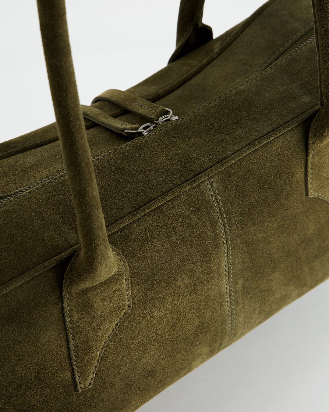 Bolso de ante verde - Fernanda