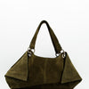 Bolso de ante verde oliva - Little Steve