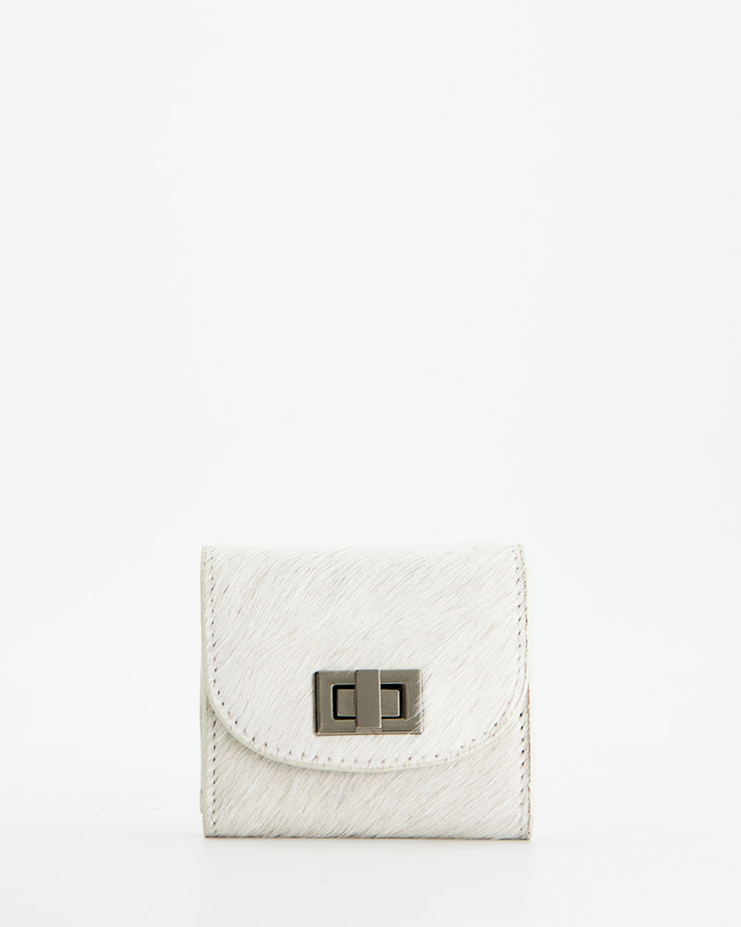 Cartera Mini de Pelo Blanco - Sitt