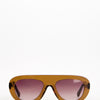 Amber sunglasses with pink gradient lens - Brera