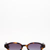 Gafas de sol ovaladas carey con lente lila - Newcom