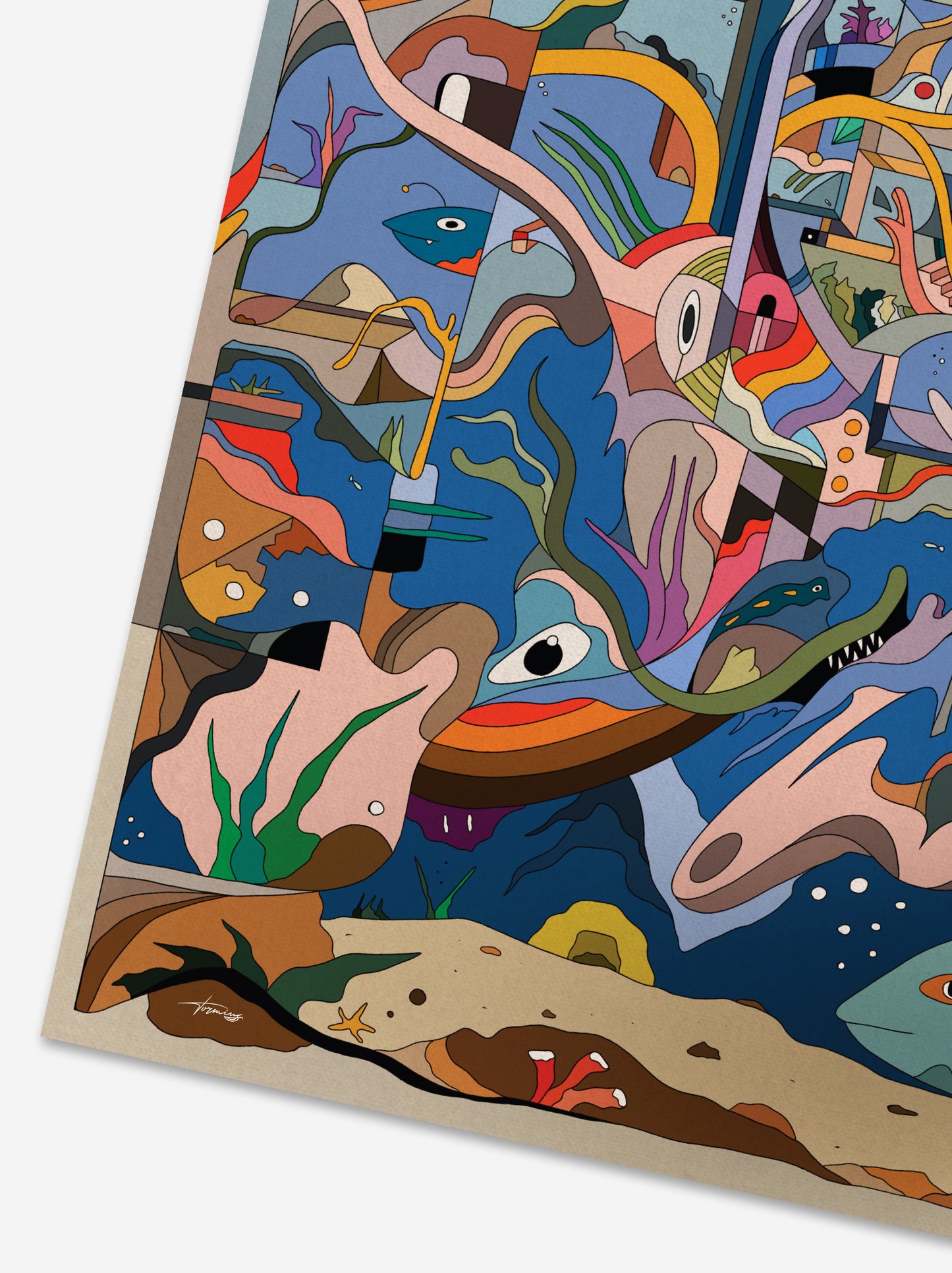 Diving Poster - Tormius x ULK Workshop