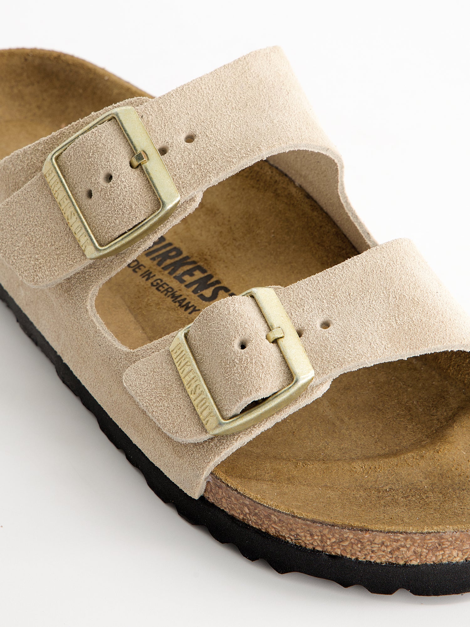 Sandalias de ante con hebillas Birkenstock Arizona