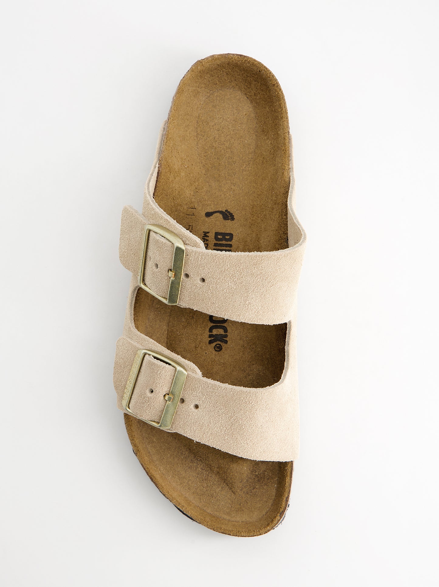 Sandalias de ante con hebillas Birkenstock Arizona