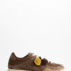Breathable suede sneakers with charms - Sendai
