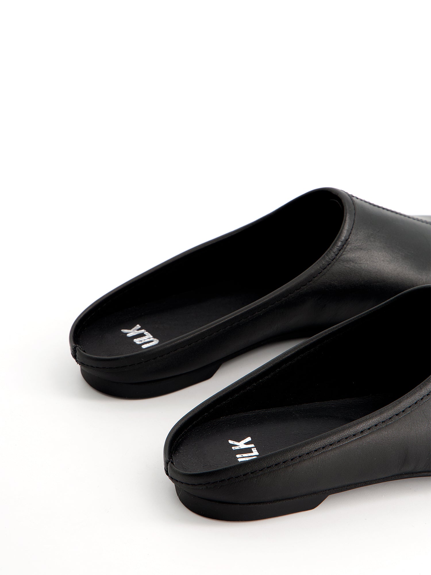 Black leather mules - Casablanca