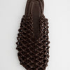 Sandalias de piel trenzada marrones - Thunder