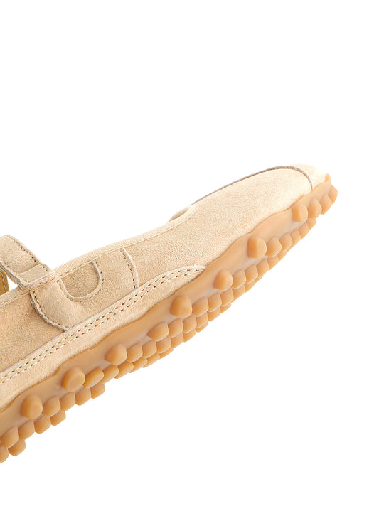 Mary Jane sports ballet flats in suede - Belle
