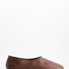 Bailarinas slipper de corte guante en piel - Luba