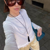 Camiseta doble con encaje - ULK Giorgia