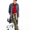 Pantalones cargo con bajos ajustables - ULK Corea