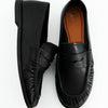 Mocasines de piel negro - Kassai