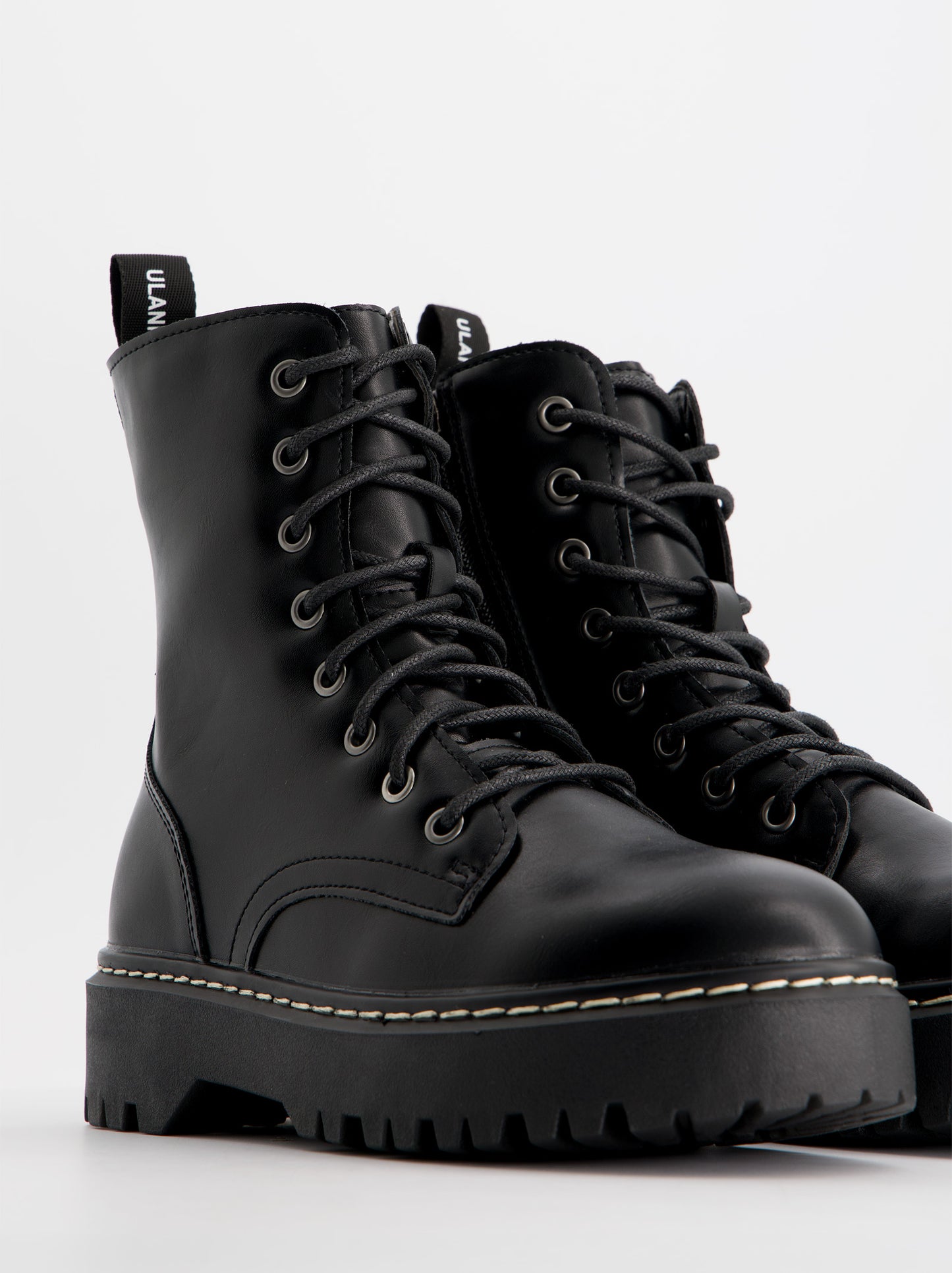 Botines militares con plataforma - Telma