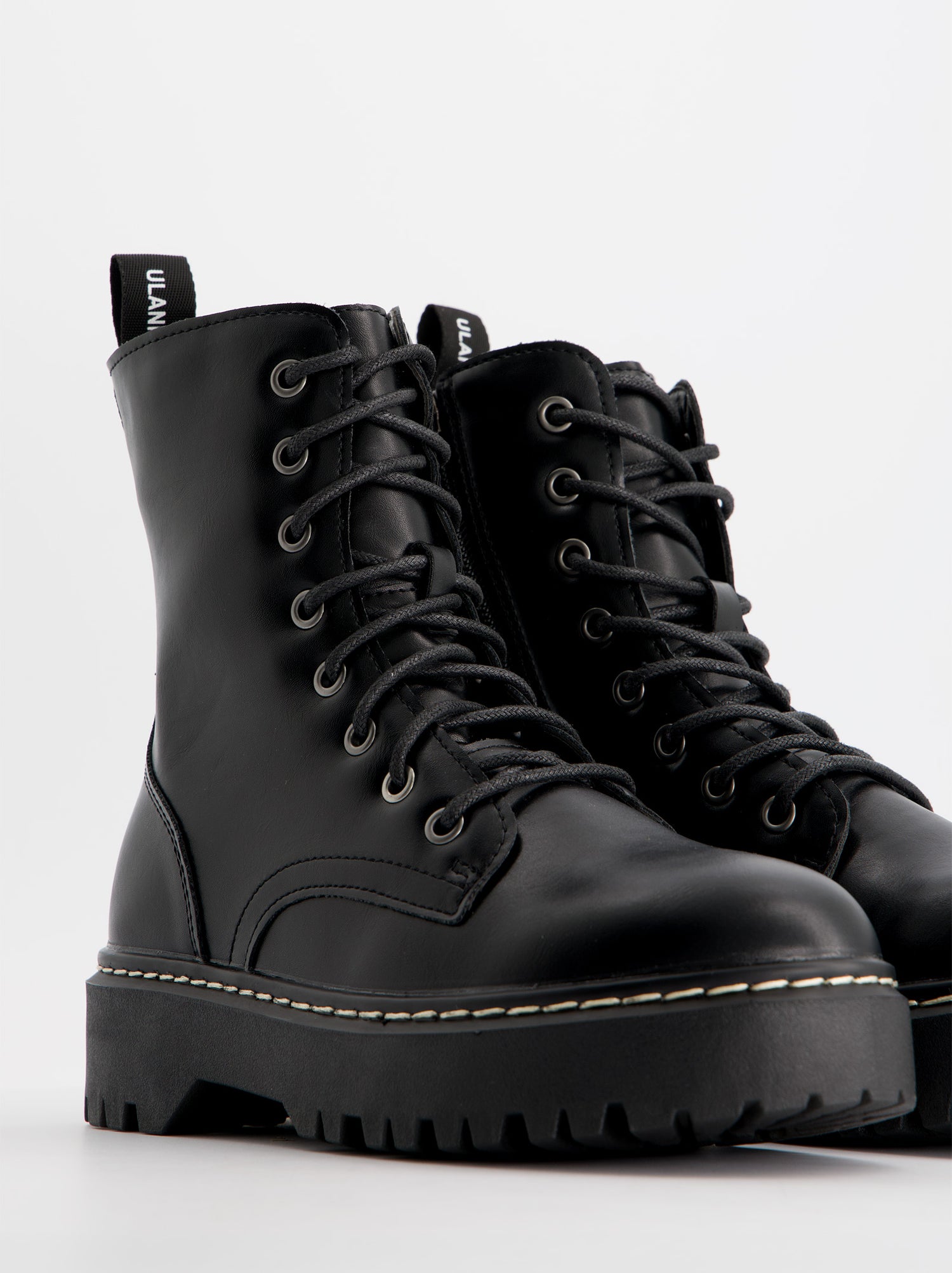 Botines militares con plataforma - Telma