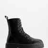 Botines militares con plataforma - Telma