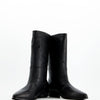 Botas de piel negra caña media - Loop