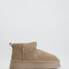 Earth by Ulanka Miwa - Platform furry ankle boots