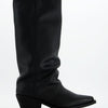 Botas camperas de piel negras - Edge