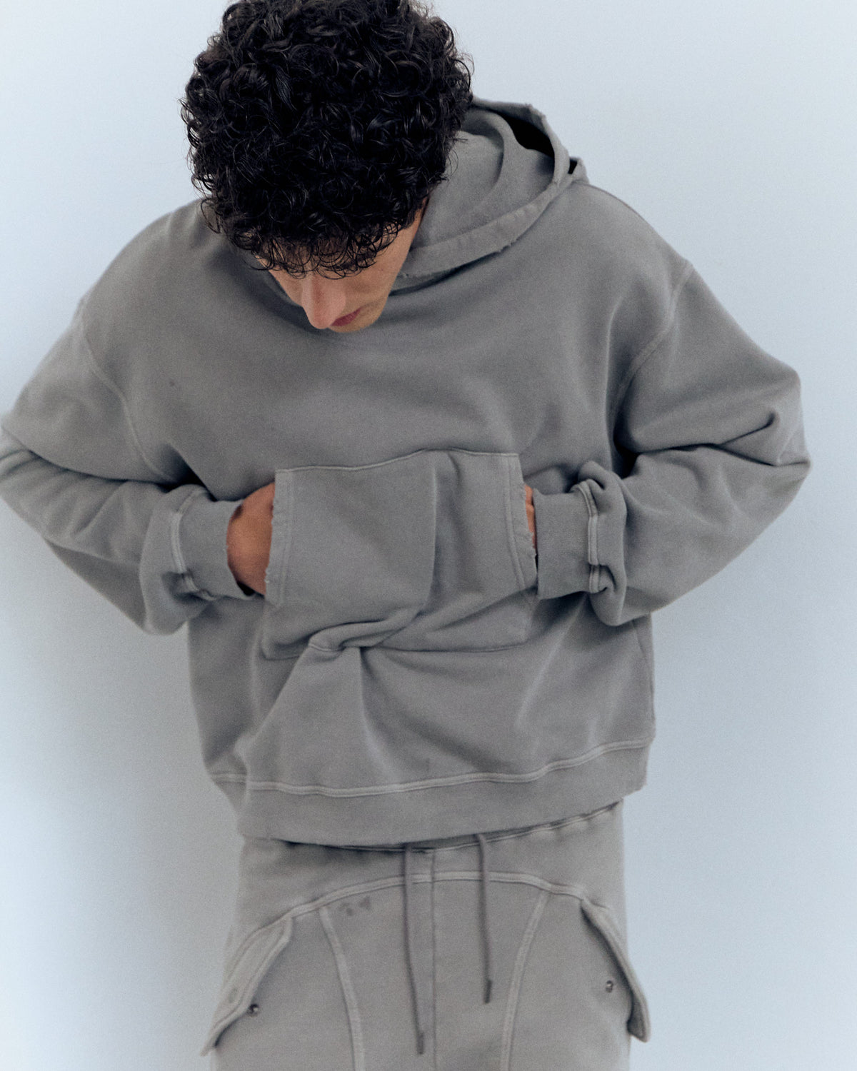 Washed Effect Sweatshirt - 222