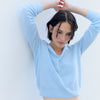 Jersey de punto con cuello en V - Fae