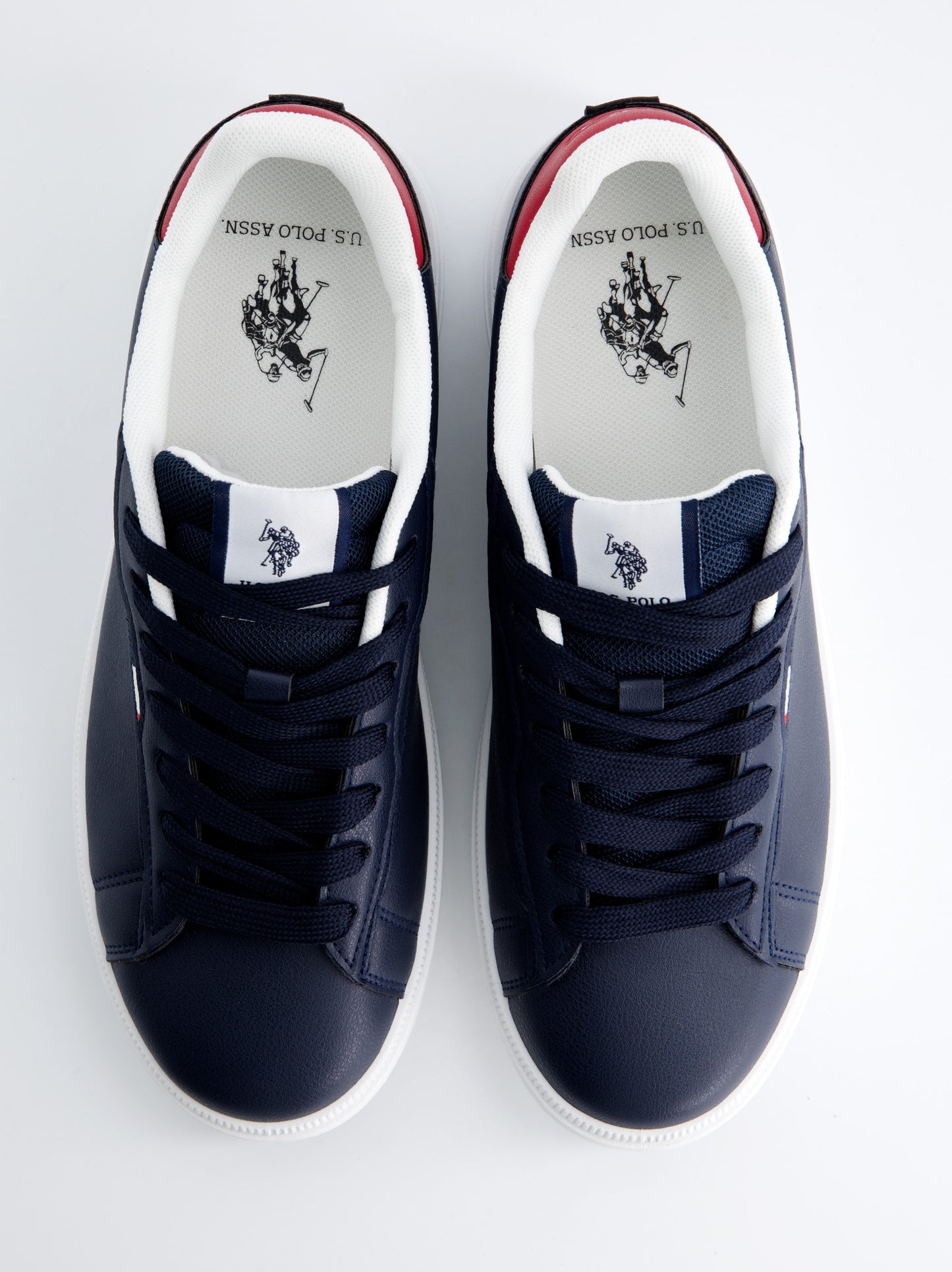 Zapatillas Polo Azul Marino Logo Lateral