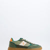 Zapatillas Polo Verdes Banda Lateral