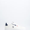Zapatillas Polo Blancas Logo Lateral