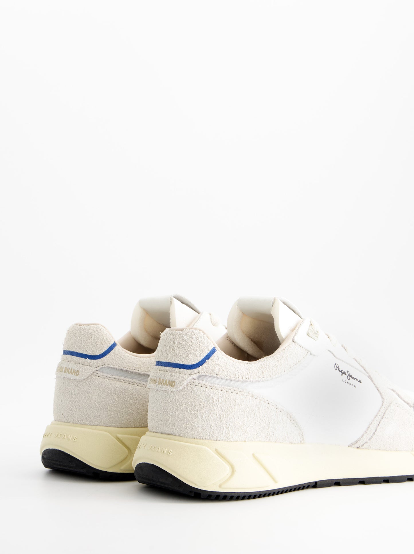 Zapatillas blancas de piel - Pepe Jeans Marlon Divided