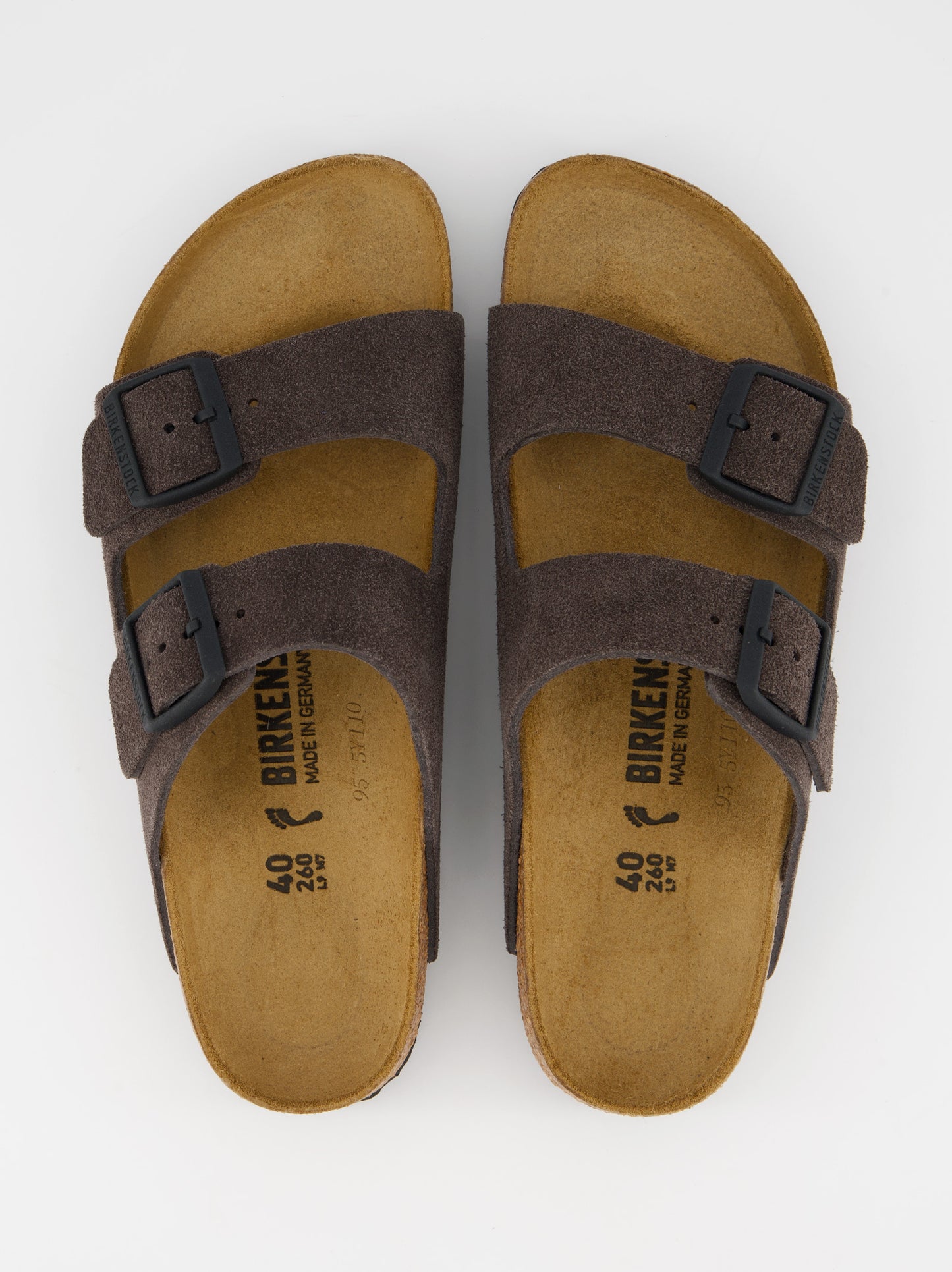 Birkenstock Arizona organic suede sandals