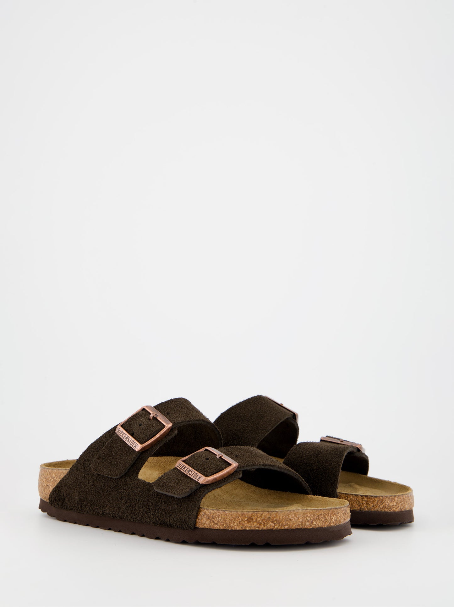 Birkenstock Arizona suede bio sandals with soft insole