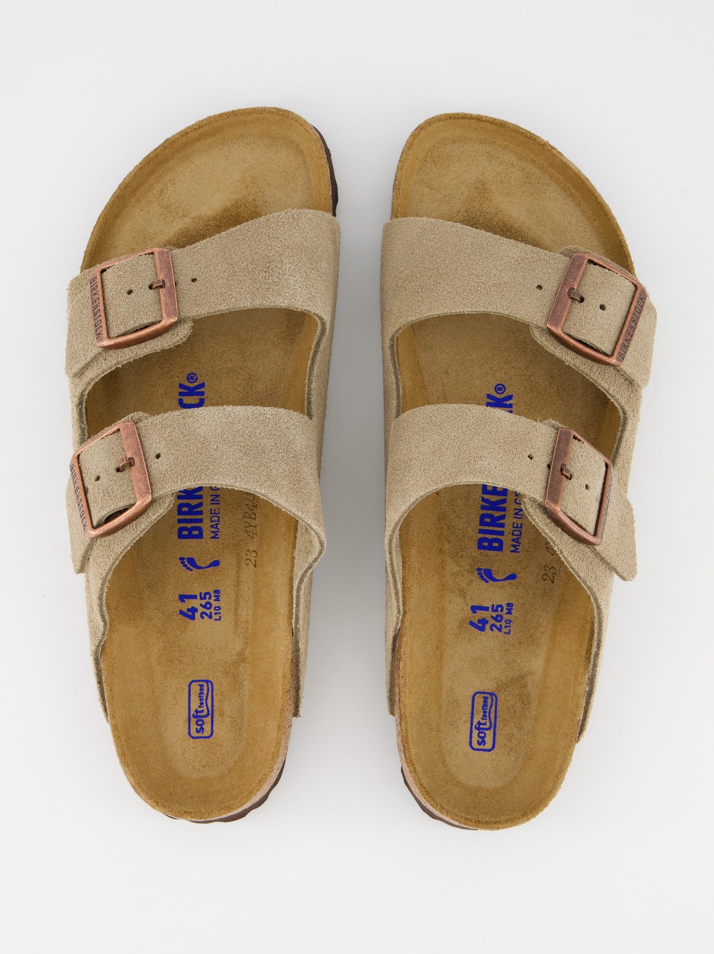 Birkenstock Arizona organic leather sandals with soft insole