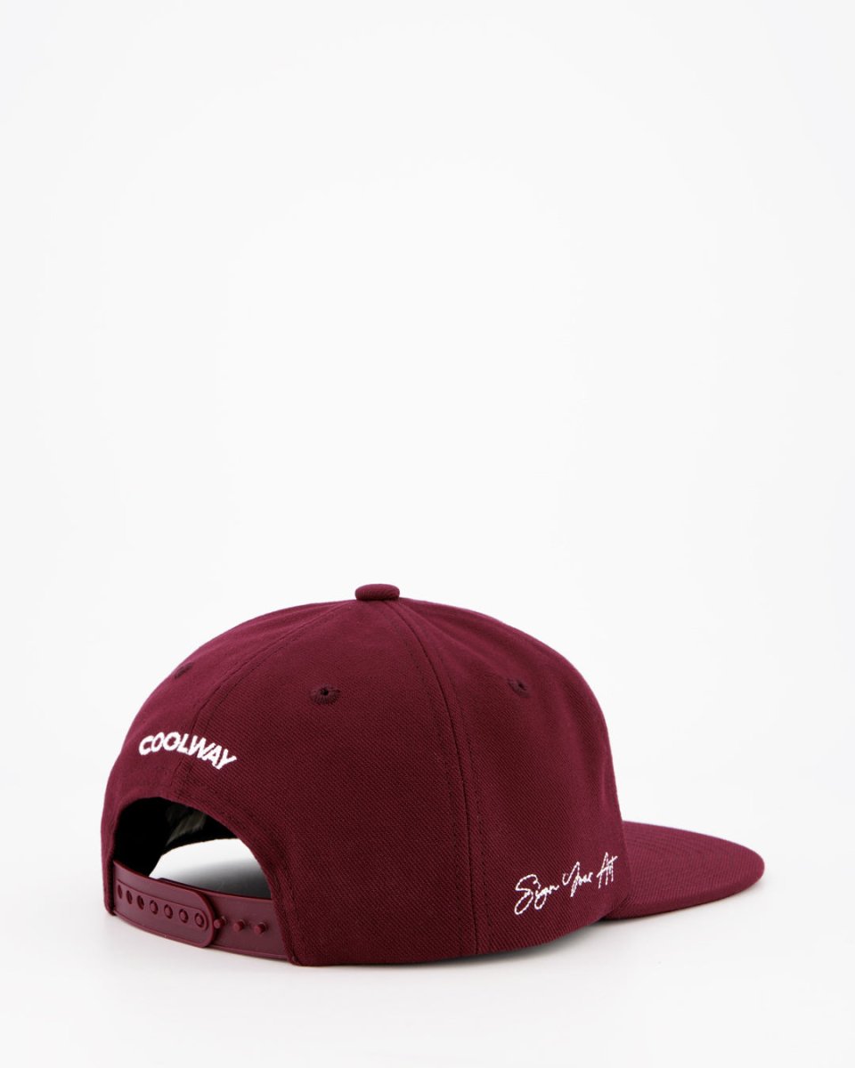 Coolway C' Cap Red - Gorra visera plana