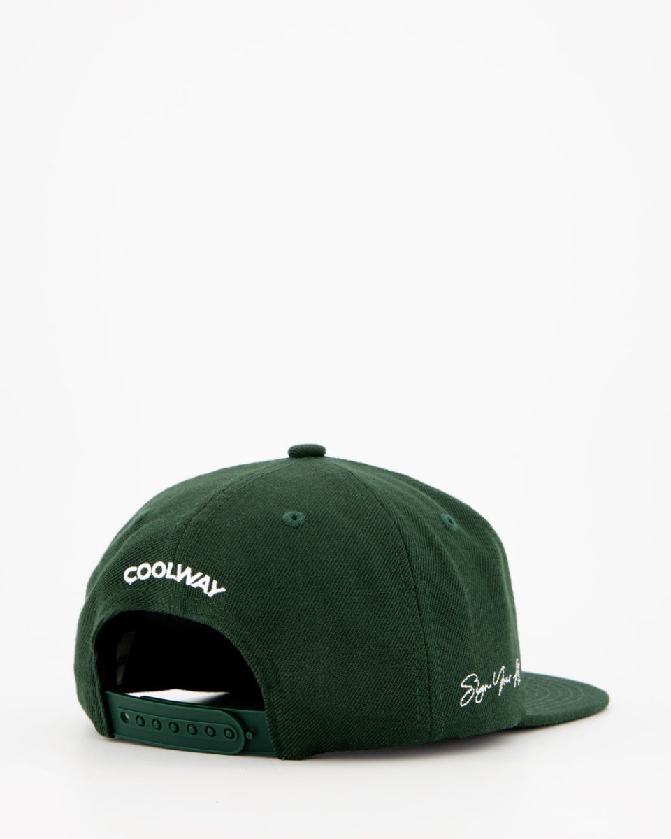 Coolway C' Cap Green - Gorra visera plana