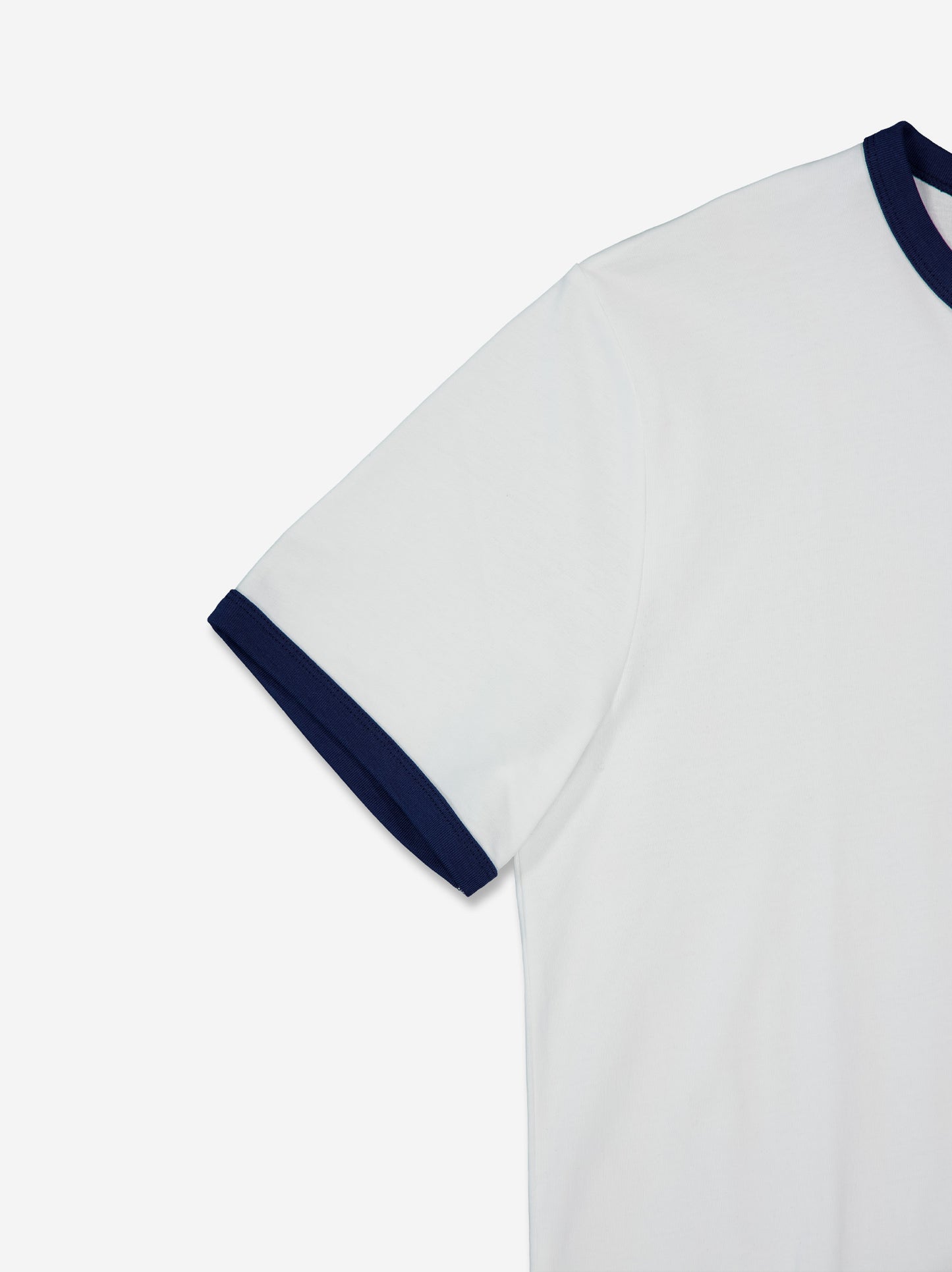 Camiseta blanca de manga corta boxy fit - Jane