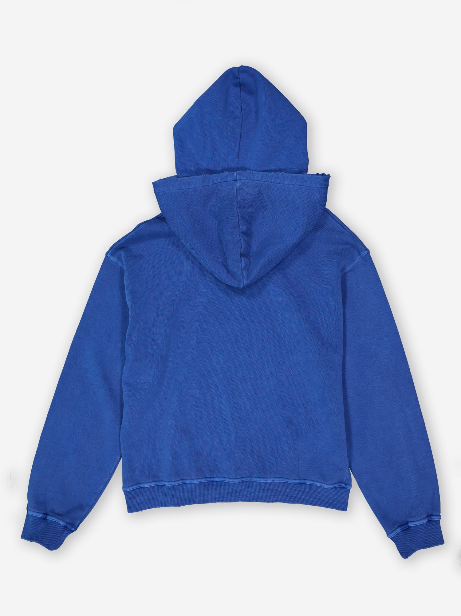 Sudadera con doble capucha y detalle de roturas - 222