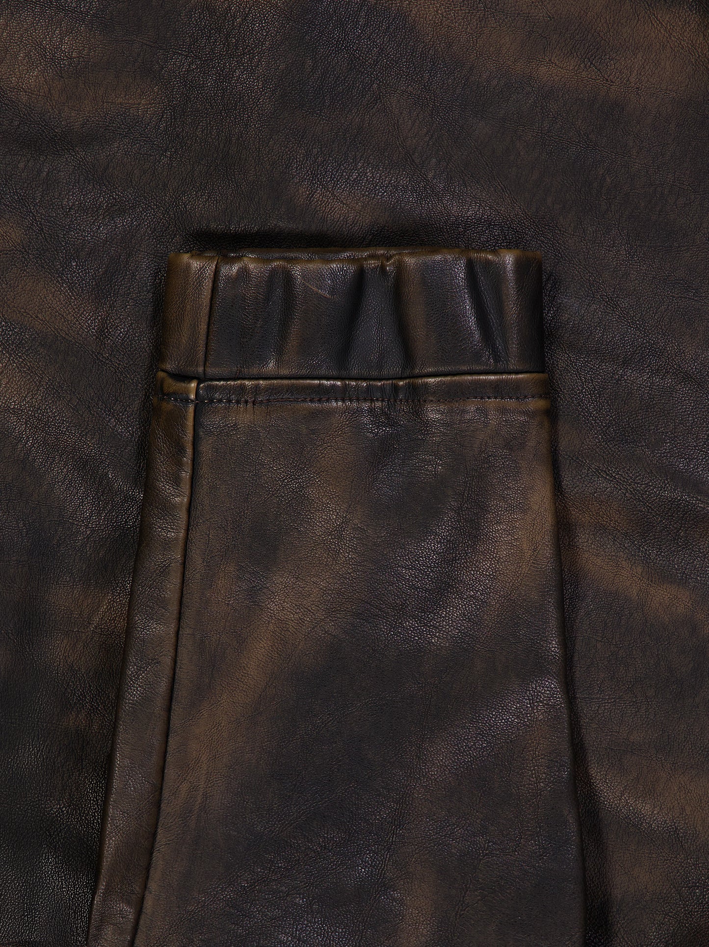 Cazadora bomber desgastada efecto piel - Nilo