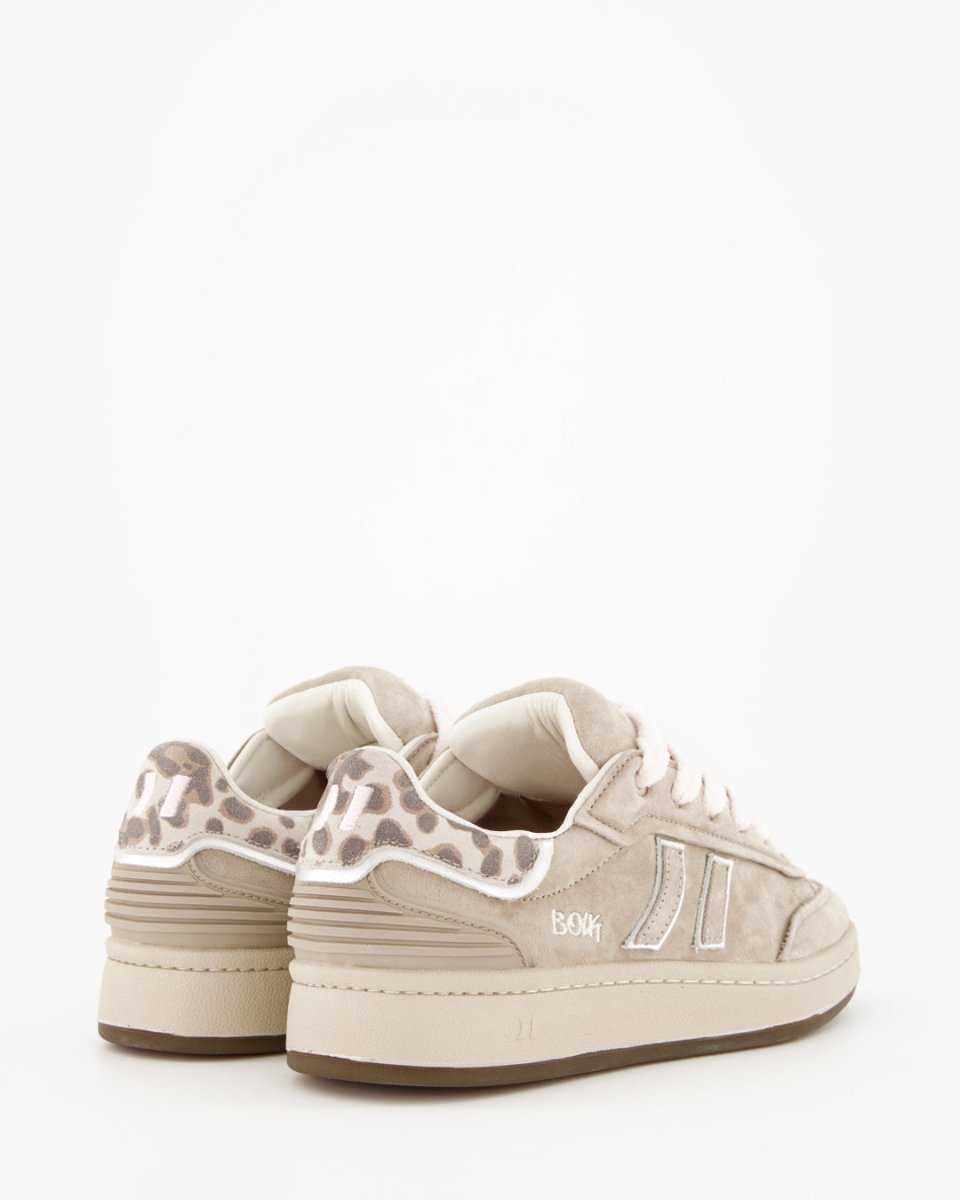 Coolway Bolk Butter White - Zapatillas chunky de piel mujer