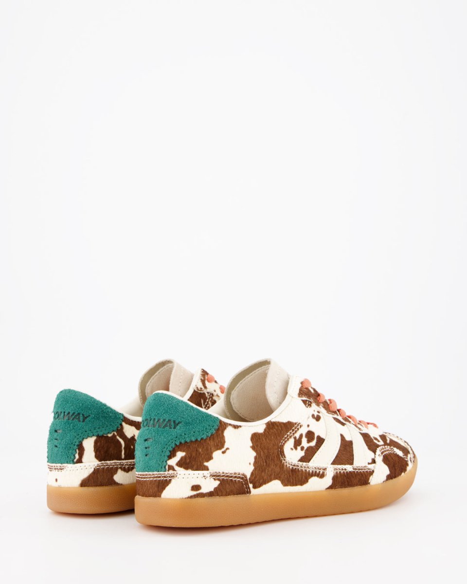 Coolway Kizuna Cowride Step - Zapatillas de piel animal print