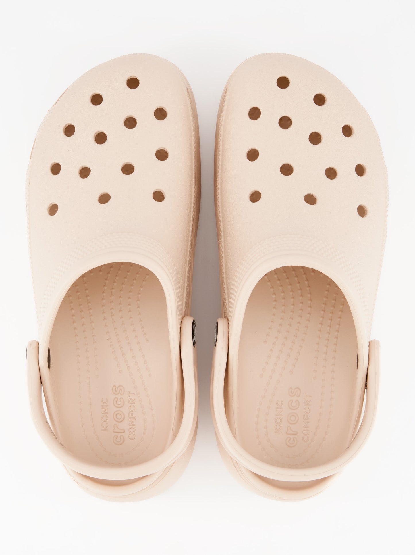 Zuecos de goma con plataforma Crocs Classic Platform