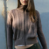 Chaqueta de punto calado - Flore