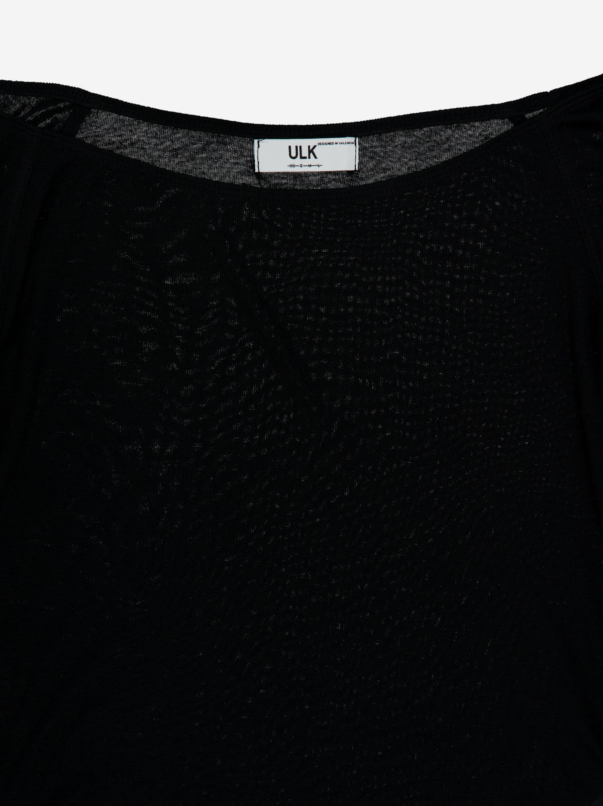 Camiseta semitransparente con cuello de barco - Tana