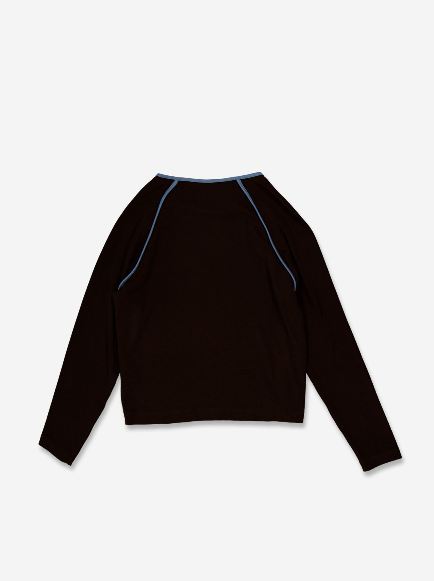 Camiseta de manga larga con cuello de botones asimétrico - Elior