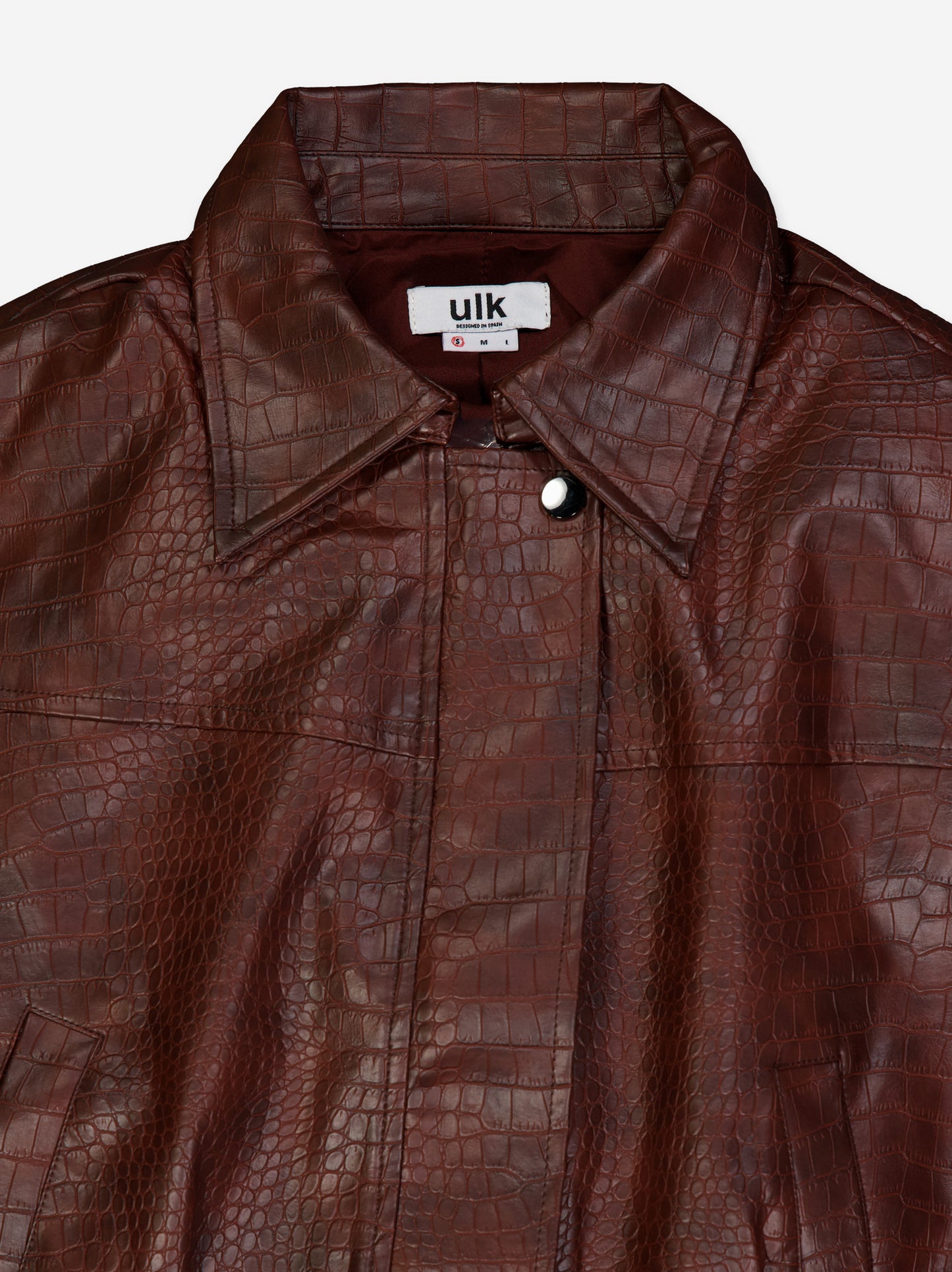 Leather-effect bomber jacket - Lisbon