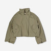 Chaqueta técnica de cuello alto con mangas fruncidas - Gemms