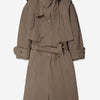 Gabardina con panel superior transformable - Mawi
