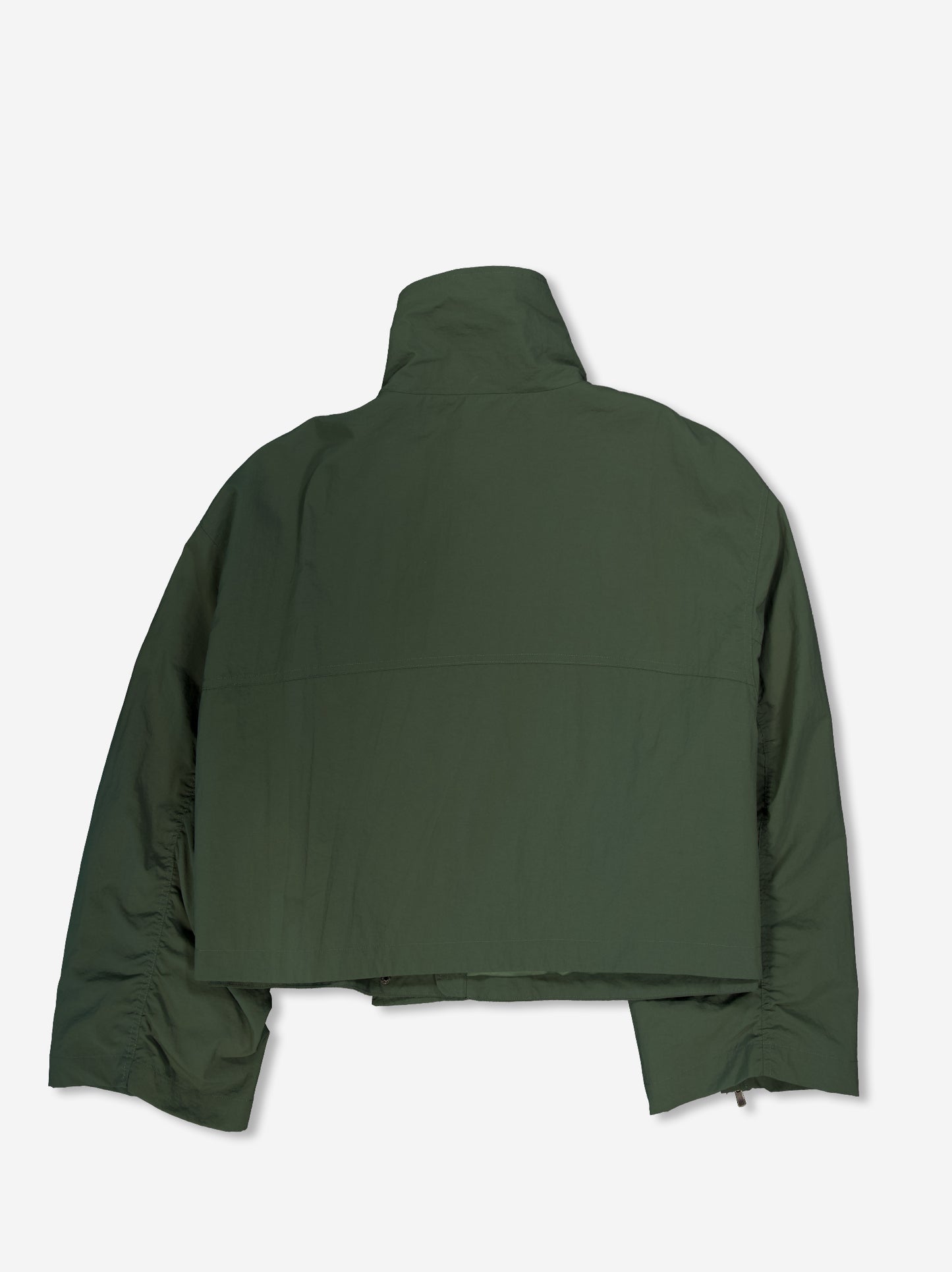 Chaqueta técnica de cuello alto con mangas fruncidas - Gemms
