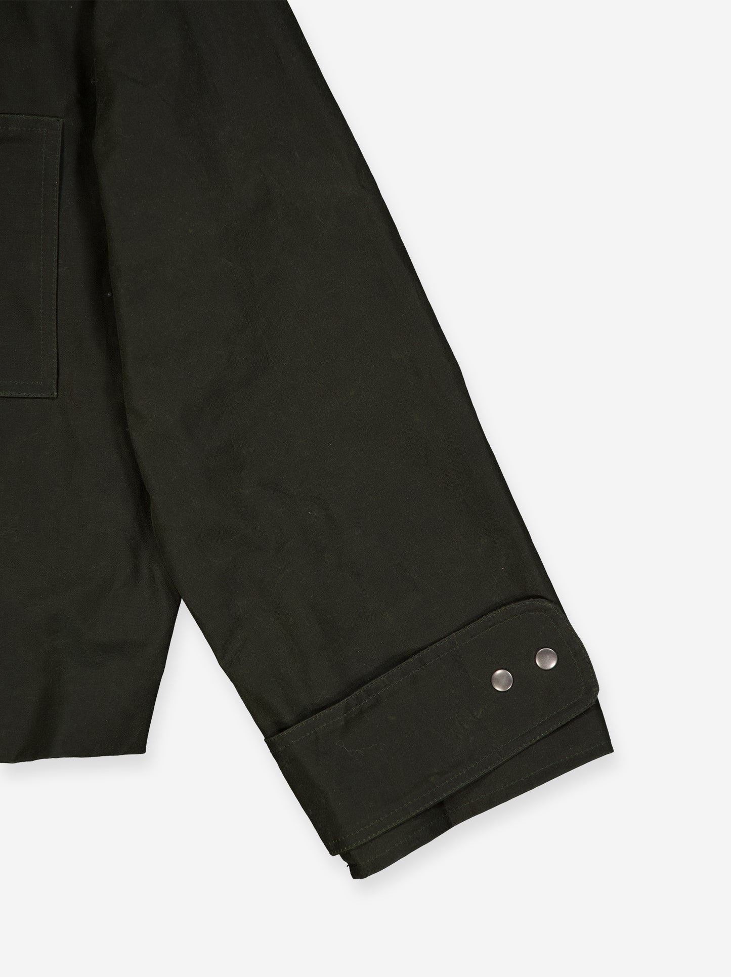 Utility jacket with metal fasteners - Layla