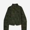 Chaqueta cachemira utilitaria con ajustes de hebilla - Luz